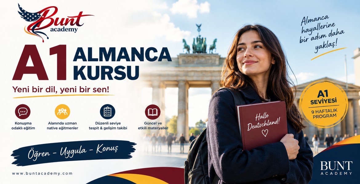 A1 Almanca Online Eğitim Grubu | 23 KASIM 2026 Başlangıçlı Yeni Dönem | AKŞAM Programı